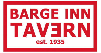 Barge Inn Tavern logo — Est. 1935